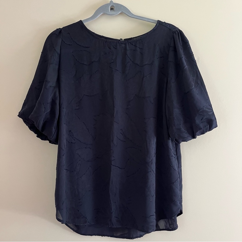 Ann Taylor Midnight Blue Blouse